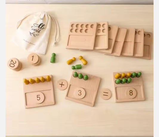 Counting Wooden Puzzle